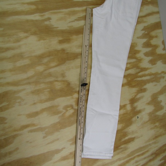 J Crew NEW NWT Womens 25 White Denim 9" Demi Boot Crop Jeans - Picture 10 of 11